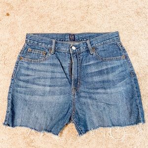 Gap Mid Rise Jean Shorts